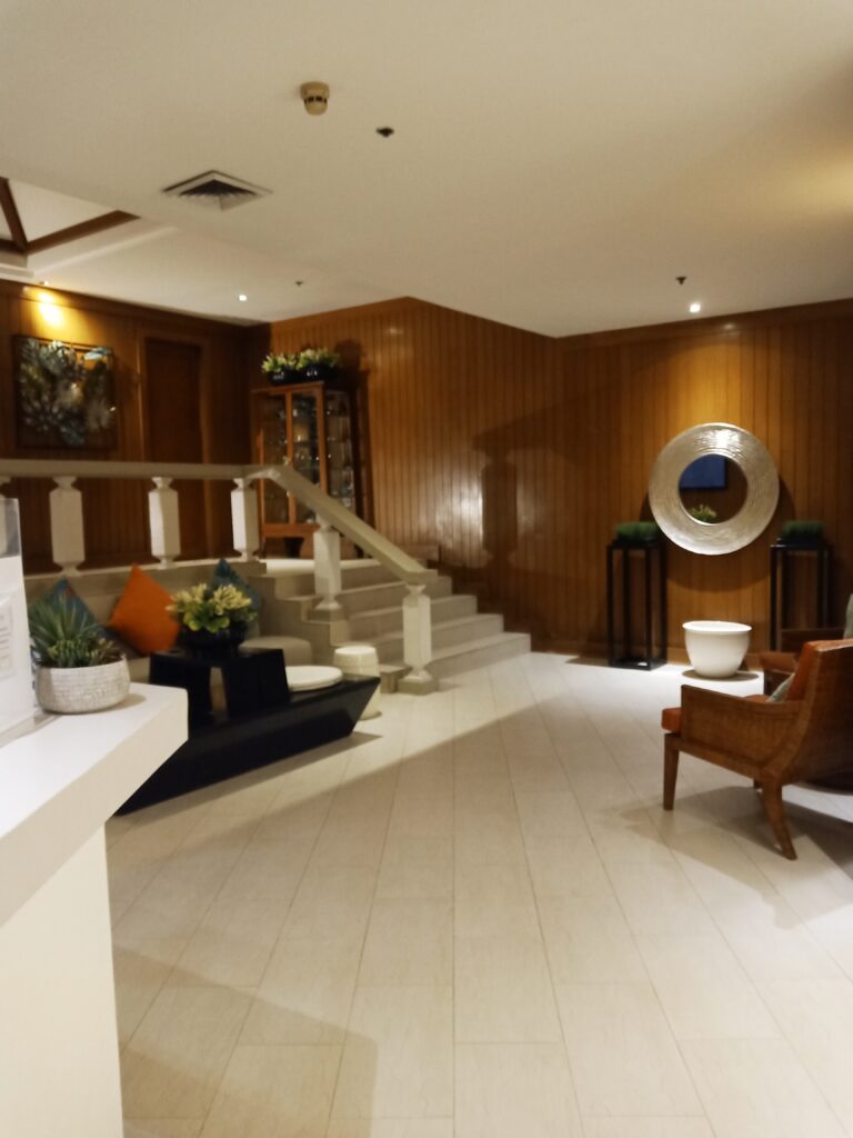 The Spa Wellness lobby